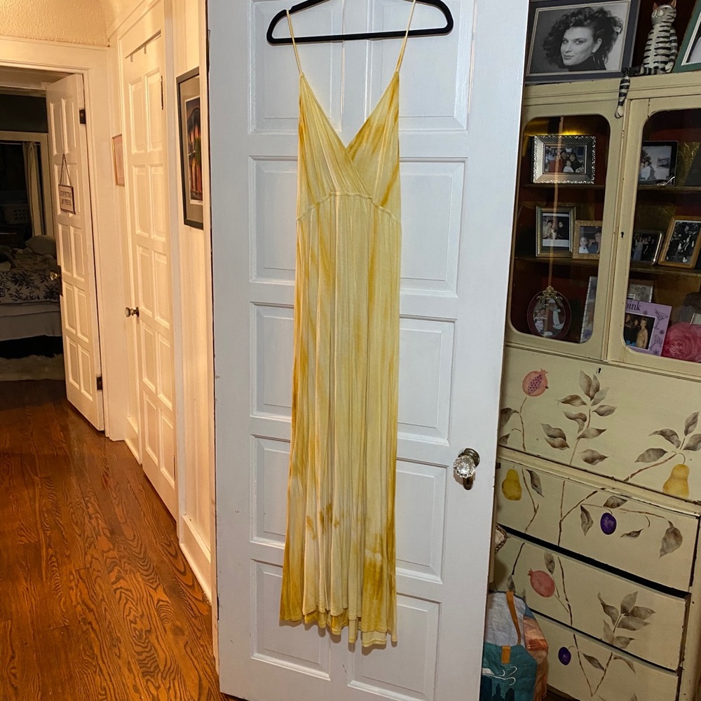 Yellow Tie Due Sundress